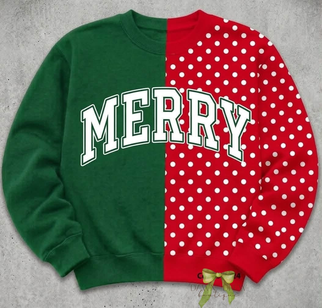 Custom Split Crew Necks — CLOSES 9/7