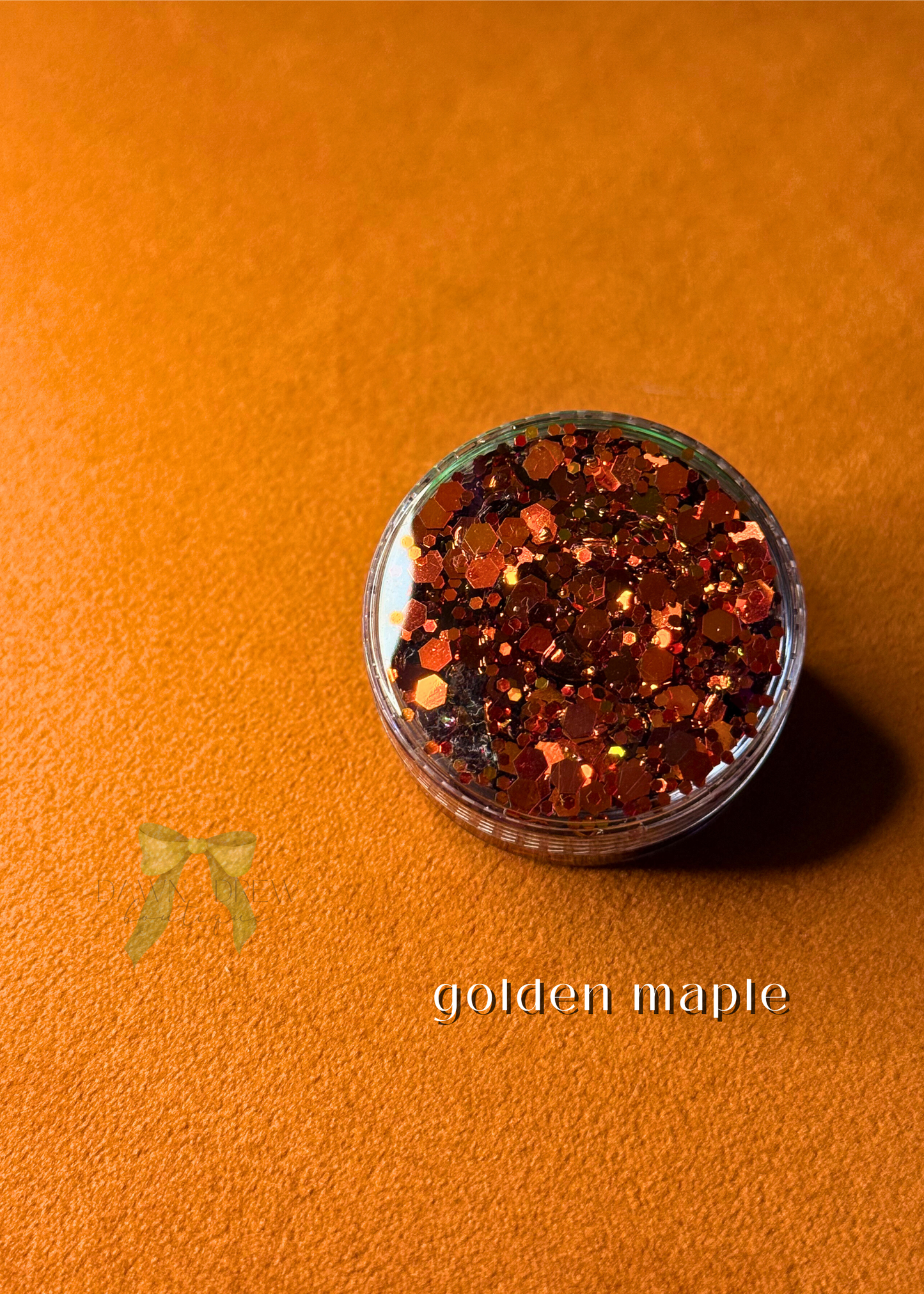 HAIR GLITTER: Golden Maple - November Sub Color