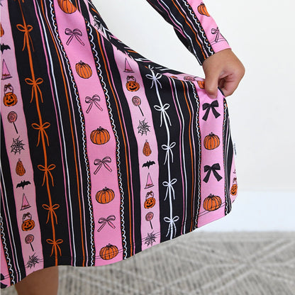 Lydia Bamboo - Button Twirl Dress