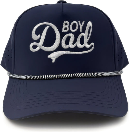 Boy Dad Laser Cut Rope Hat