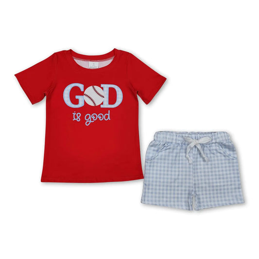 God is Good Shorts Set