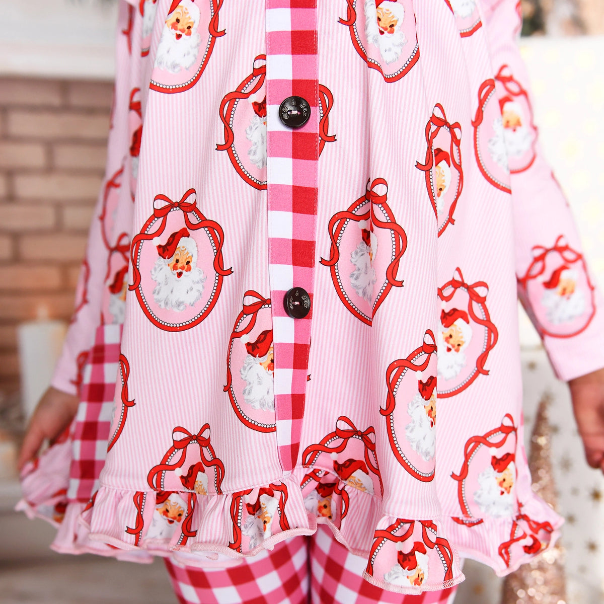 Janie Print - Peplum Set