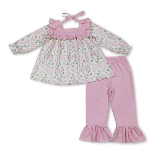 Pink Coquette Pumpkin Tunic & Pants