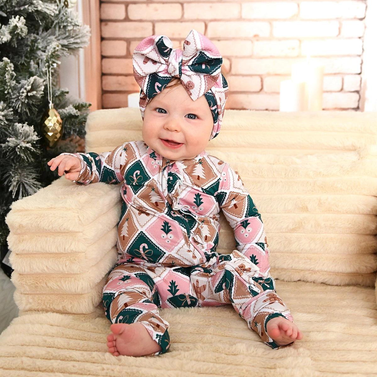 Pearl Bamboo - Ruffle Zippie