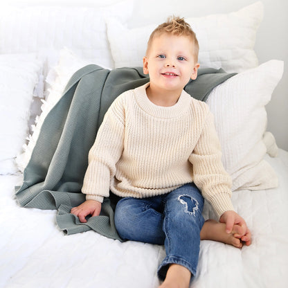 Oatmeal Knit Sweater