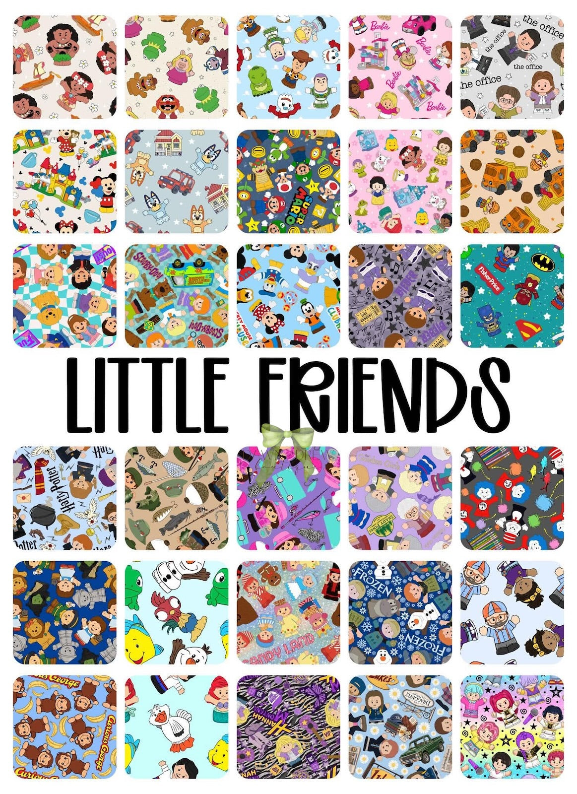LITTLE FRIENDS BAMBOO — CLOSES 10/12