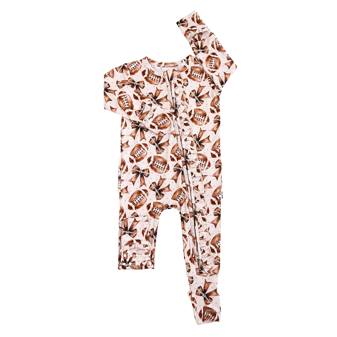 Blaire Bamboo - Ruffle Zippie