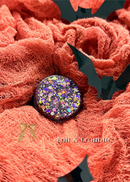 HAIR GLITTER: Toil & Trouble - October Sub Color