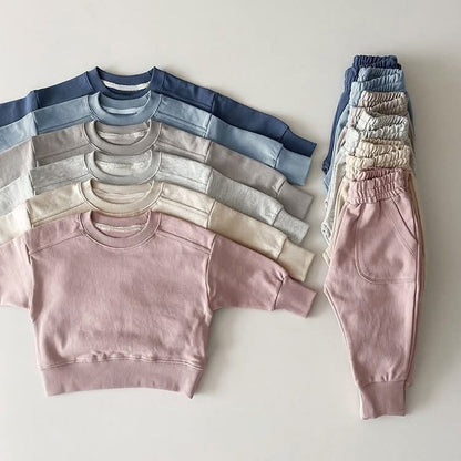 Kid's Crew & Jogger Set