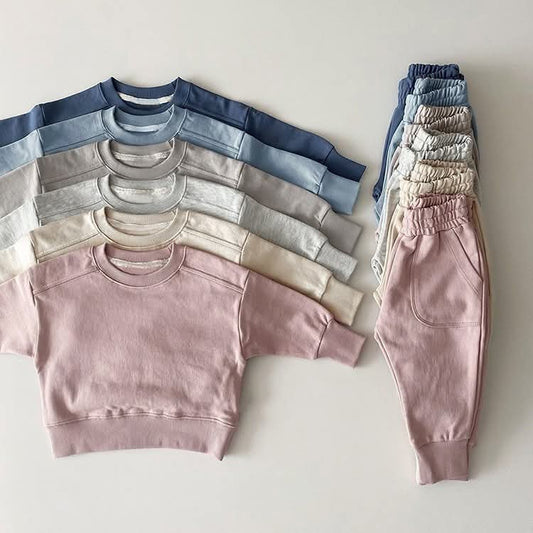 Kid's Crew & Jogger Set