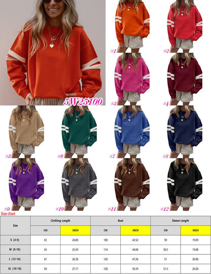 Oversized Varsity Crewneck