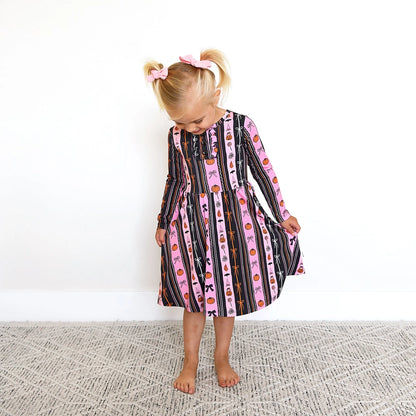 Lydia Bamboo - Button Twirl Dress