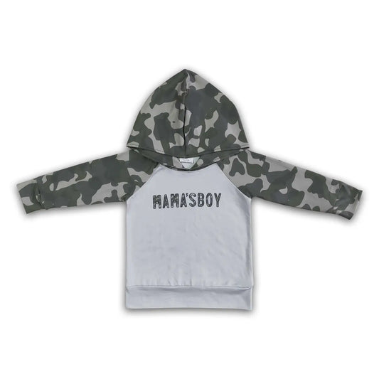 Camo Mama's Boy Hoodie