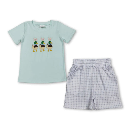 Bunny Mallard Tee & Shorts Set