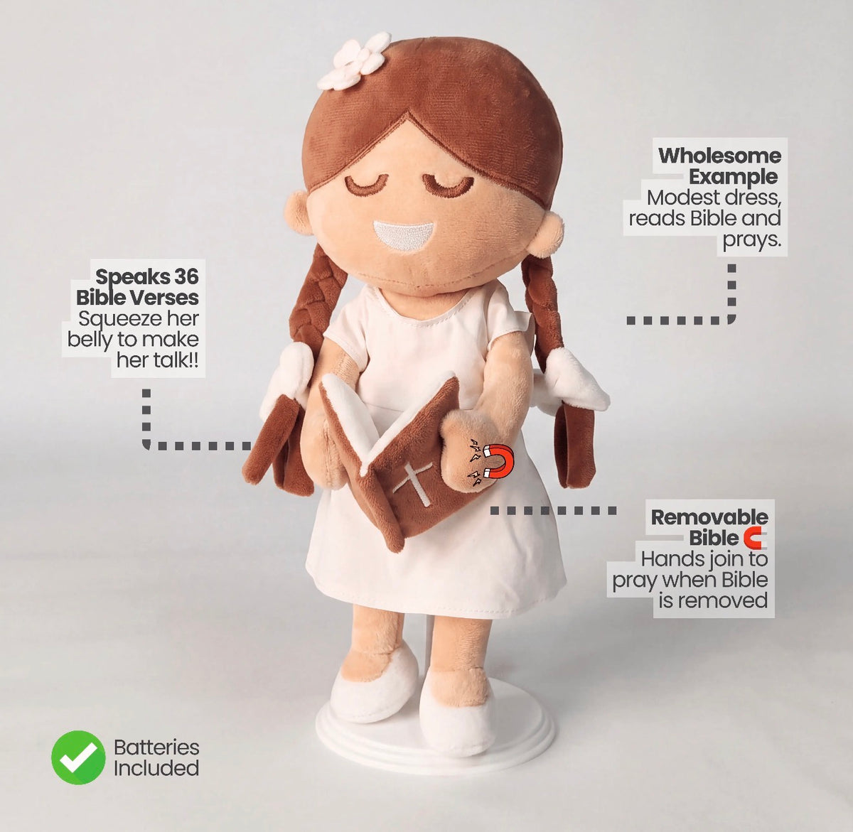 Talking Bible Girl Doll