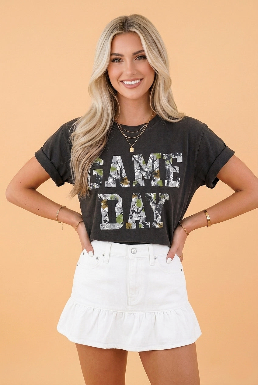 Camo Game Day T-Shirt