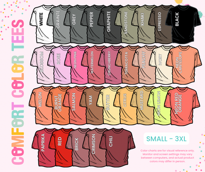 Custom Sayings Embroidered Crew & Tee - CLOSES 8/1