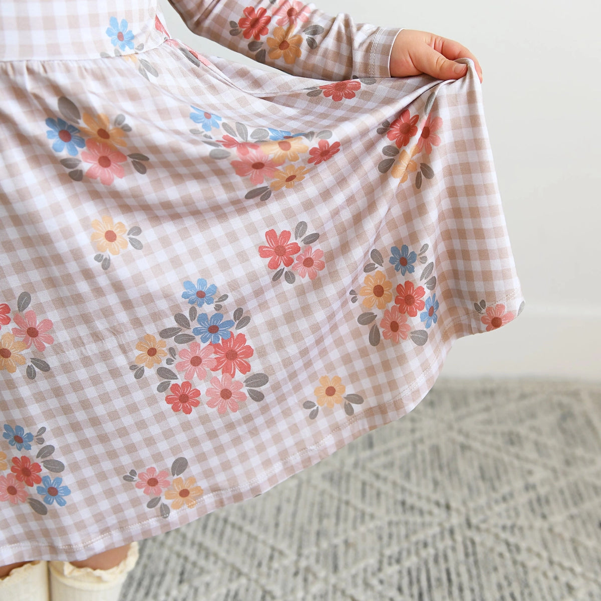 Callie Bamboo - Button Twirl Dress