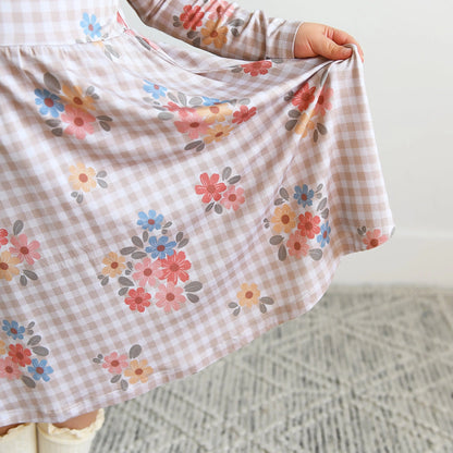 Callie Bamboo - Button Twirl Dress