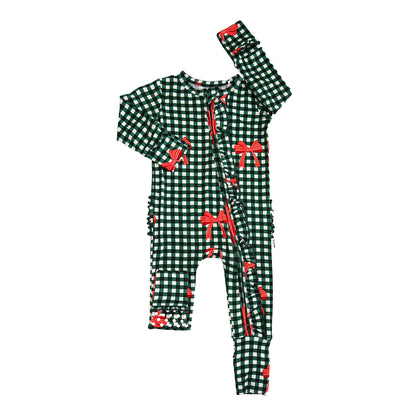 Darcy Bamboo - Ruffle Zippie