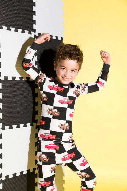 Cars Short Sleeve Two-Piece Pajama Set