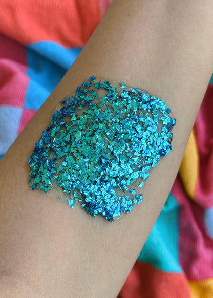 HAIR GLITTER: Sea Glass