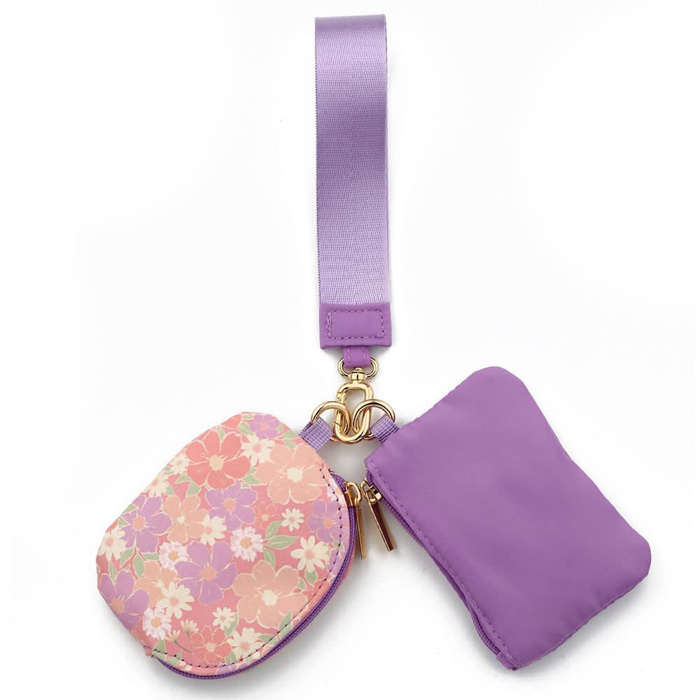 Floral Pouch Wristlet - CLOSES 11/9
