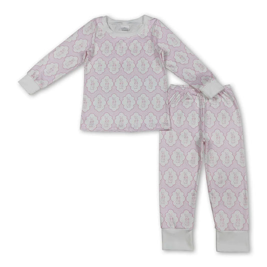 Bunny Frame Pink Pajamas