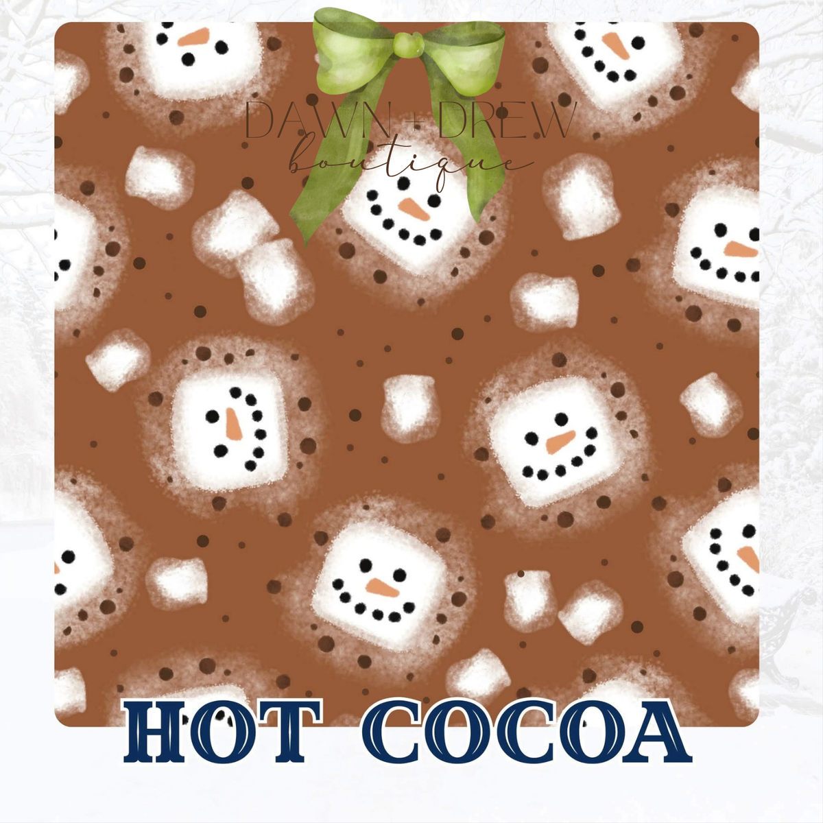 WINTER WONDERLAND BAMBOO — CLOSES 9/28
