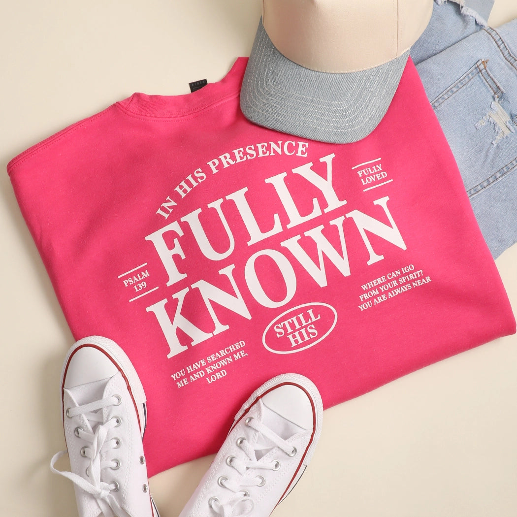 Fully Known Psalm 139 Crewneck