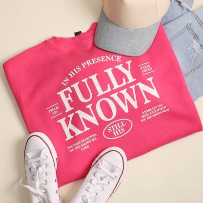 Fully Known Psalm 139 Crewneck