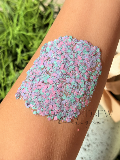 HAIR GLITTER: Pastel Bliss