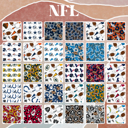 Custom Football Team Clips — CLOSES 6/19