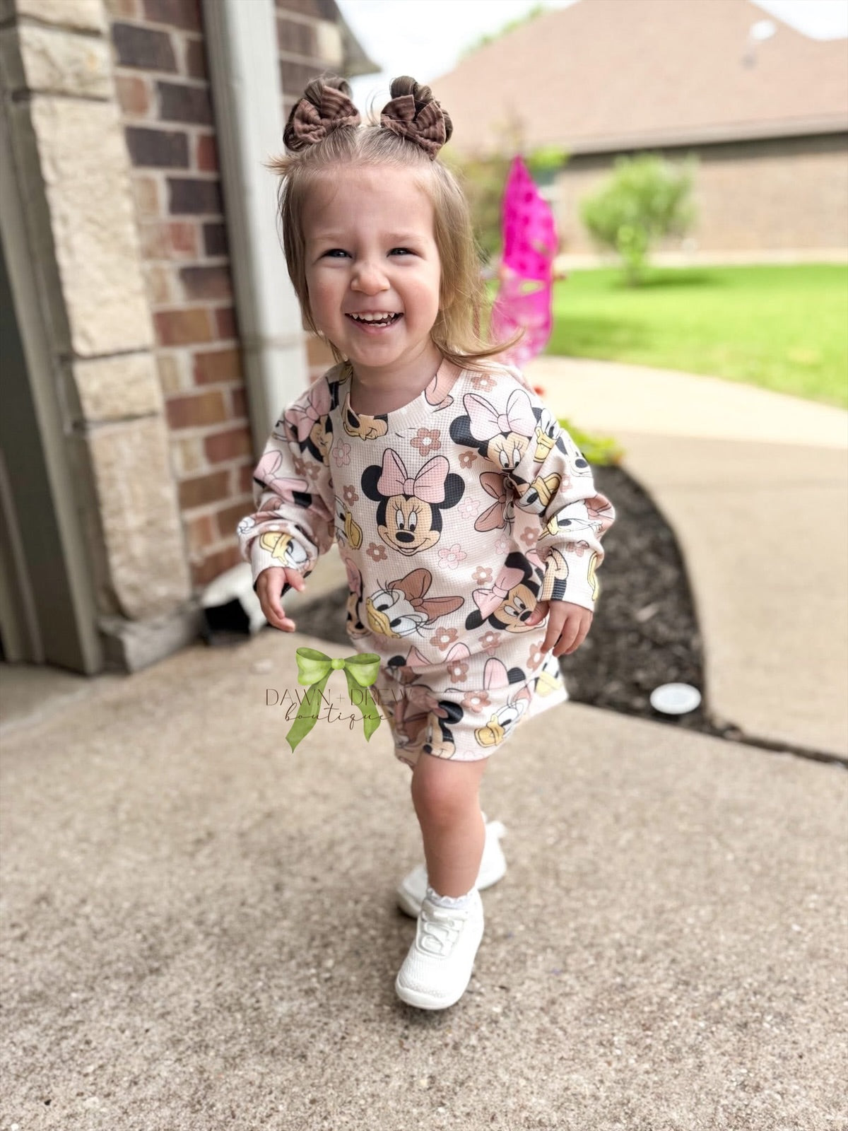 Custom Waffle Long Sleeve & Shorts Sets - CLOSES 10/5