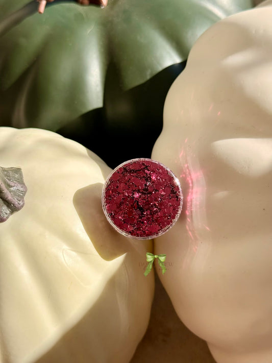 HAIR GLITTER: Spiced Cranberry