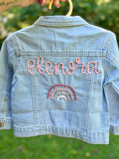 Hand Embroidered Denim Jackets