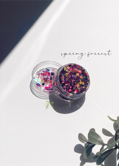 HAIR GLITTER: Spring Forest - May Sub Color