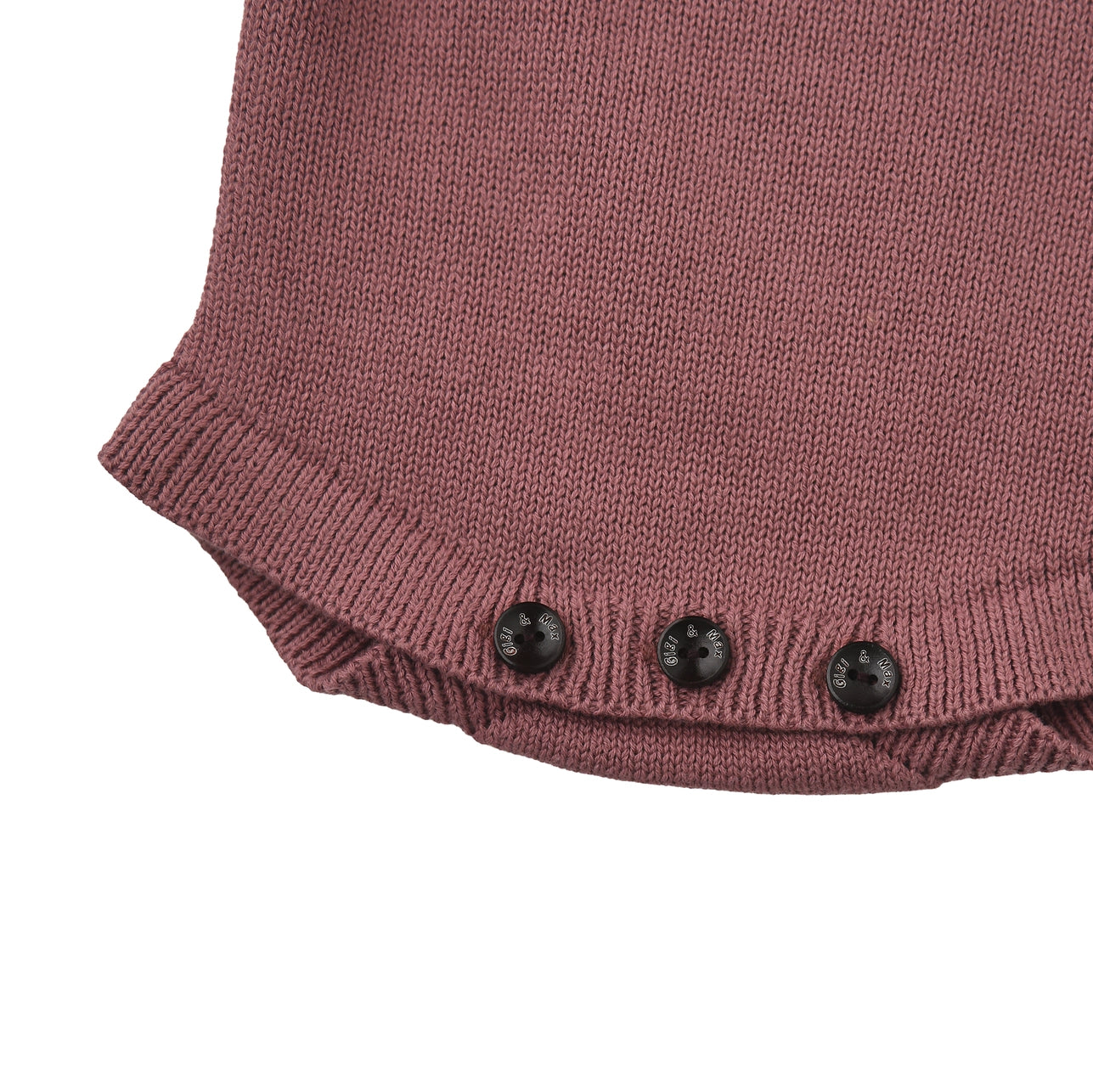 Mauve Knit Sweater Romper