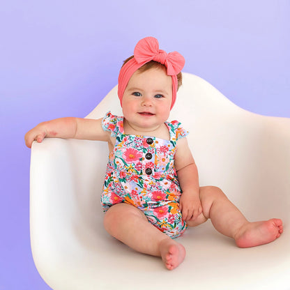 Cecelia Bamboo - Flutter Bubble Romper