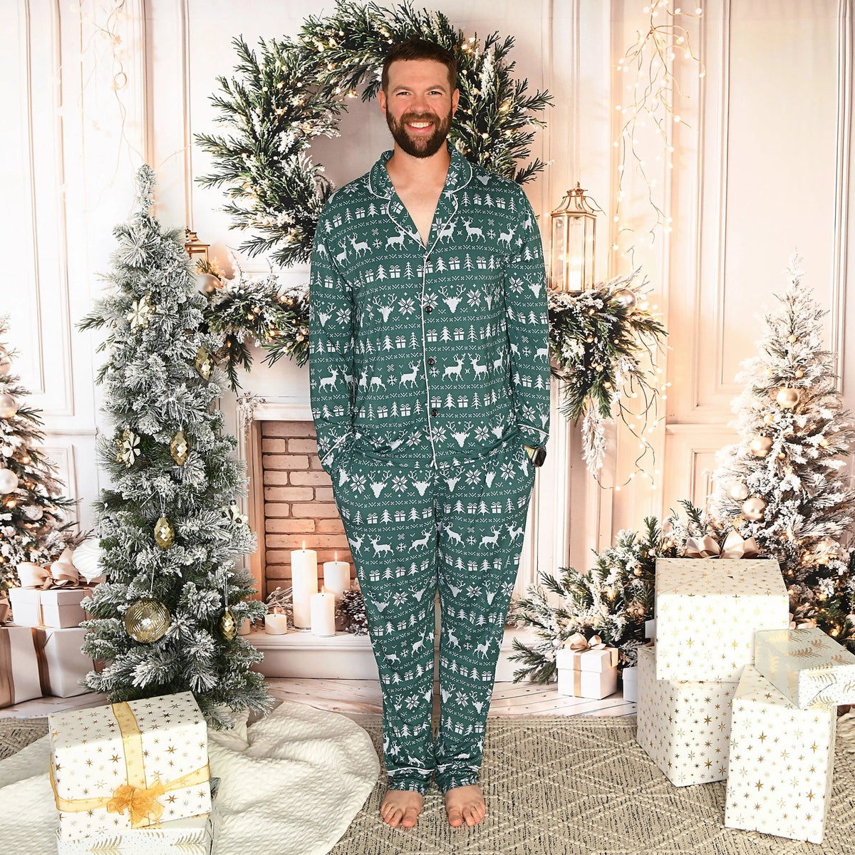 Shepherd Bamboo - Men's Button Up Set