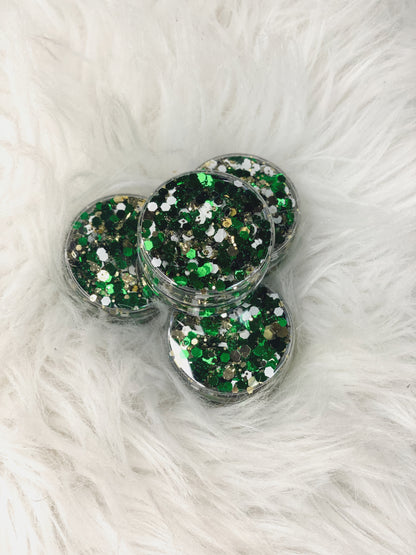 Hair Glitter: LUCKY CLOVER
