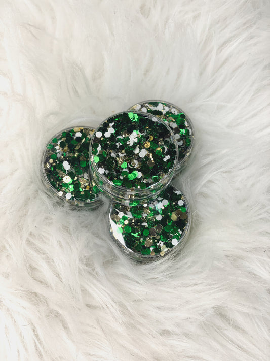 Hair Glitter: LUCKY CLOVER