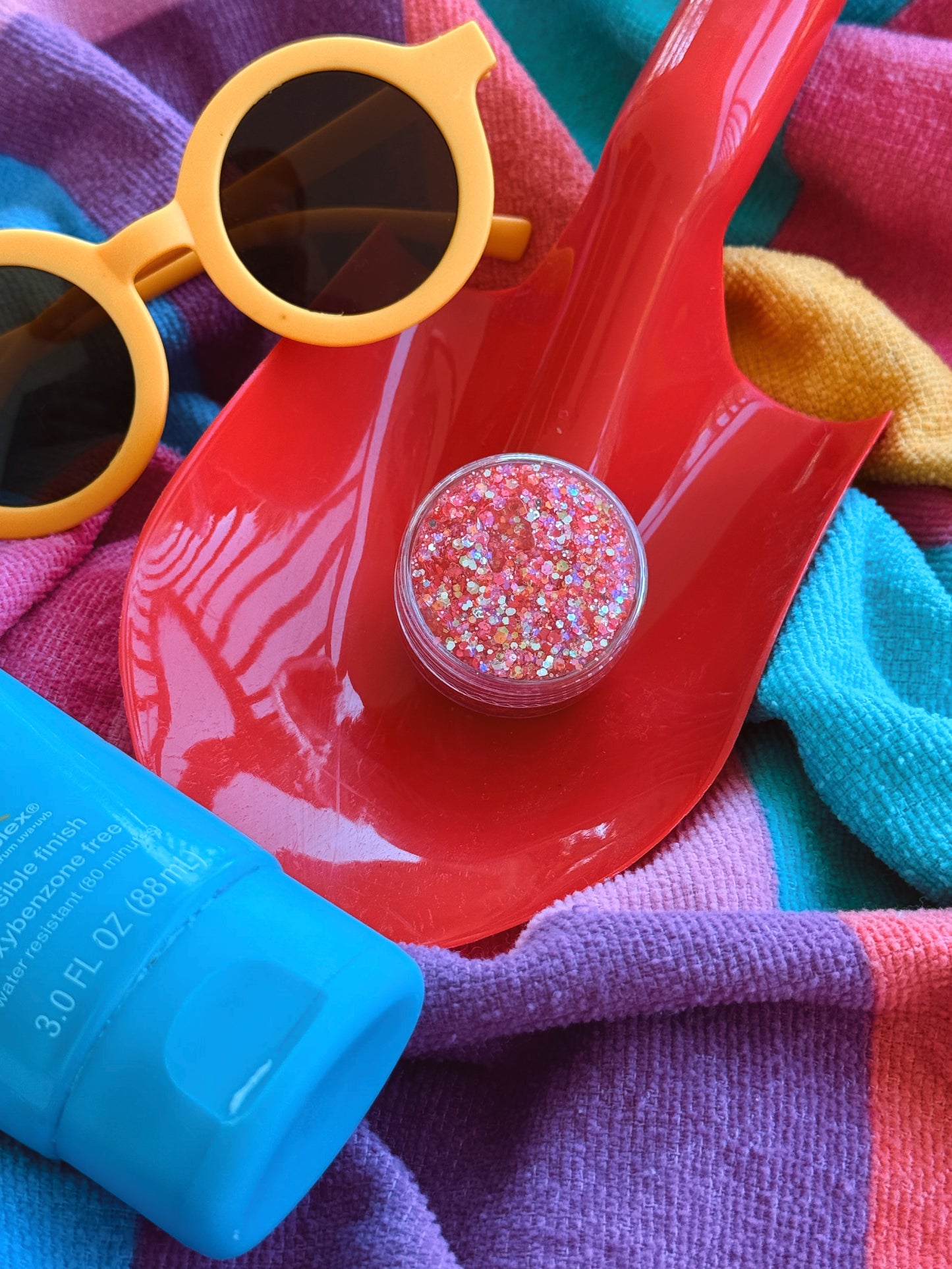 HAIR GLITTER: Hibiscus Haze