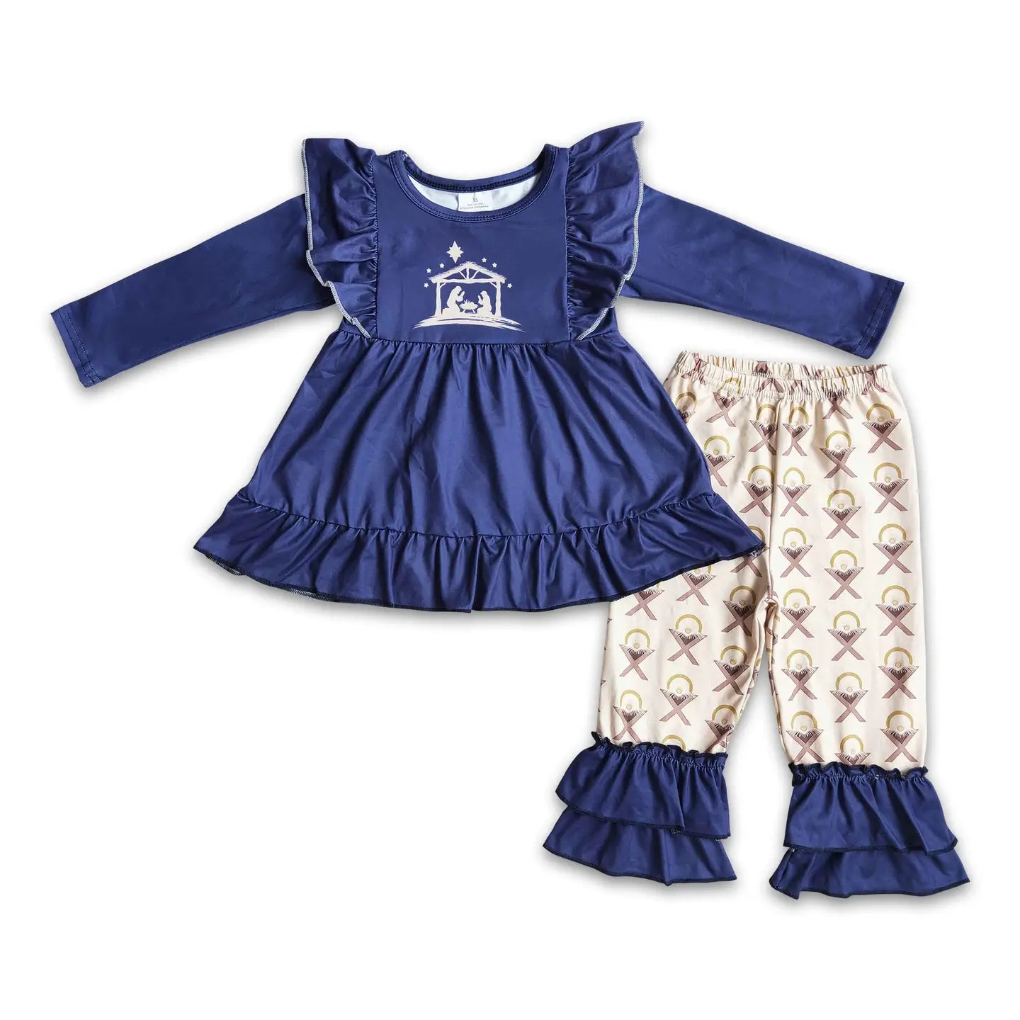 Nativity Ruffle Tunic & Pants