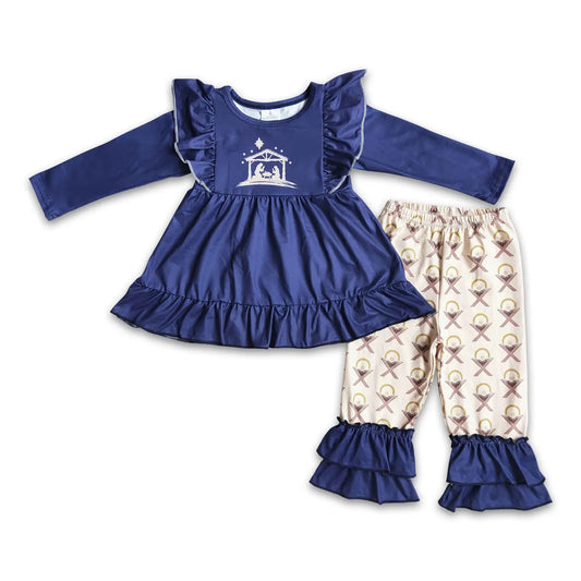 Nativity Ruffle Tunic & Pants