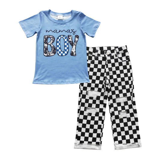 Mama's Boy Tee & Pants Set