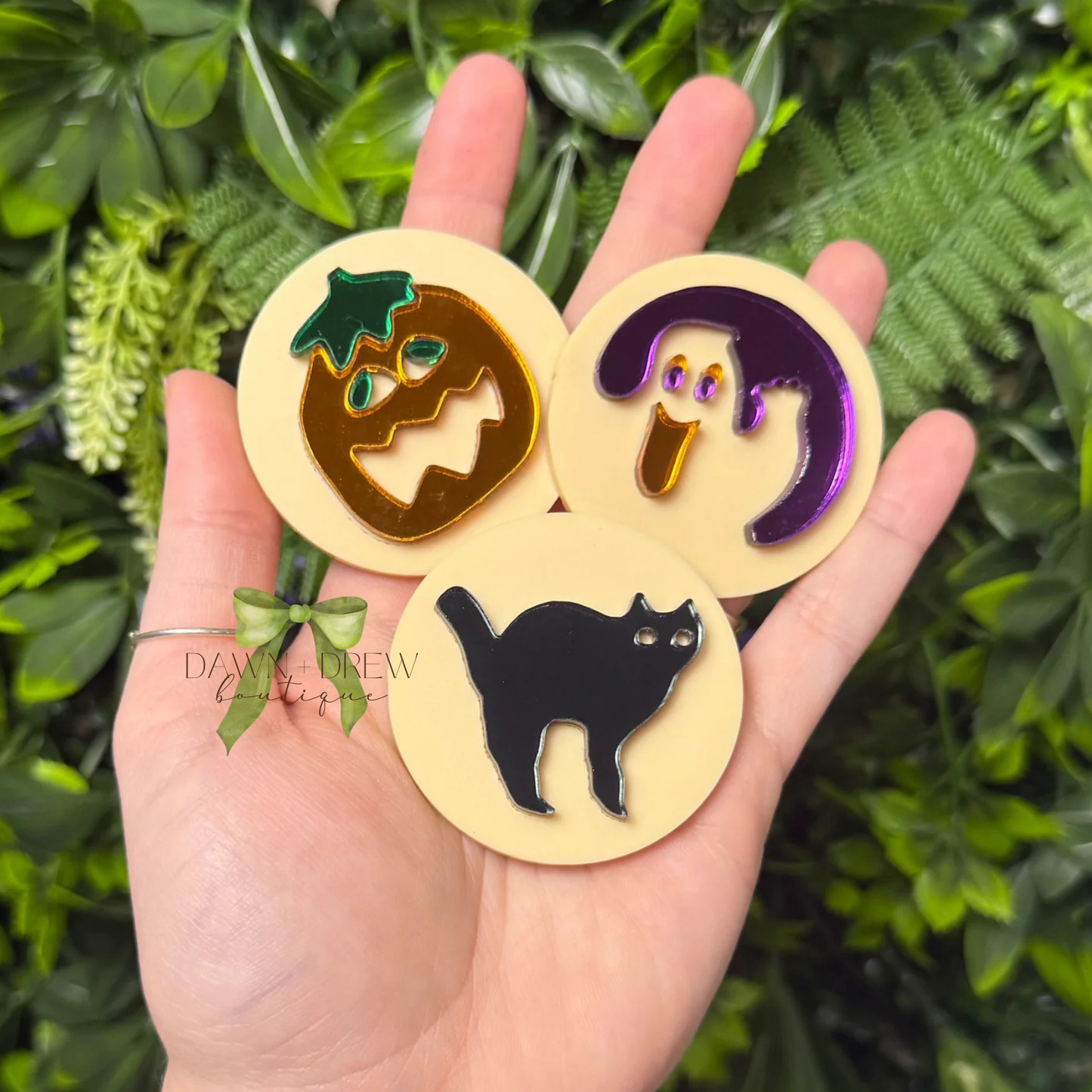 Spooky Sugar Cookie Hair Clips