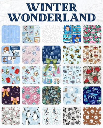WINTER WONDERLAND BAMBOO — CLOSES 9/28