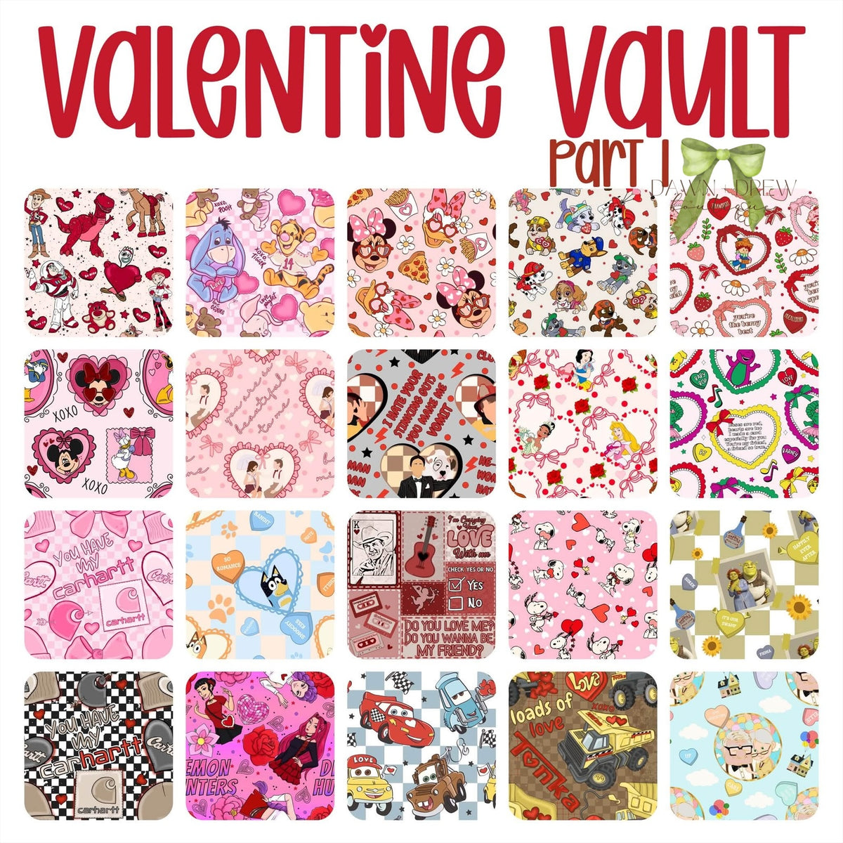 VALENTINE VAULT BAMBOO — CLOSES 10/5