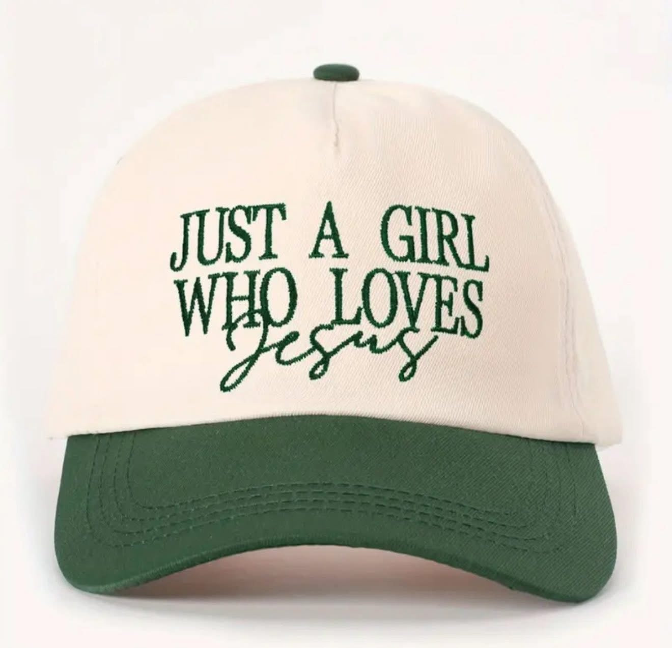 Girl Who Loves Jesus Hat — Closing 11/26